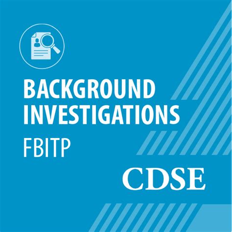 You can find the standardized program documents for previous years below. . Federal background investigator training program